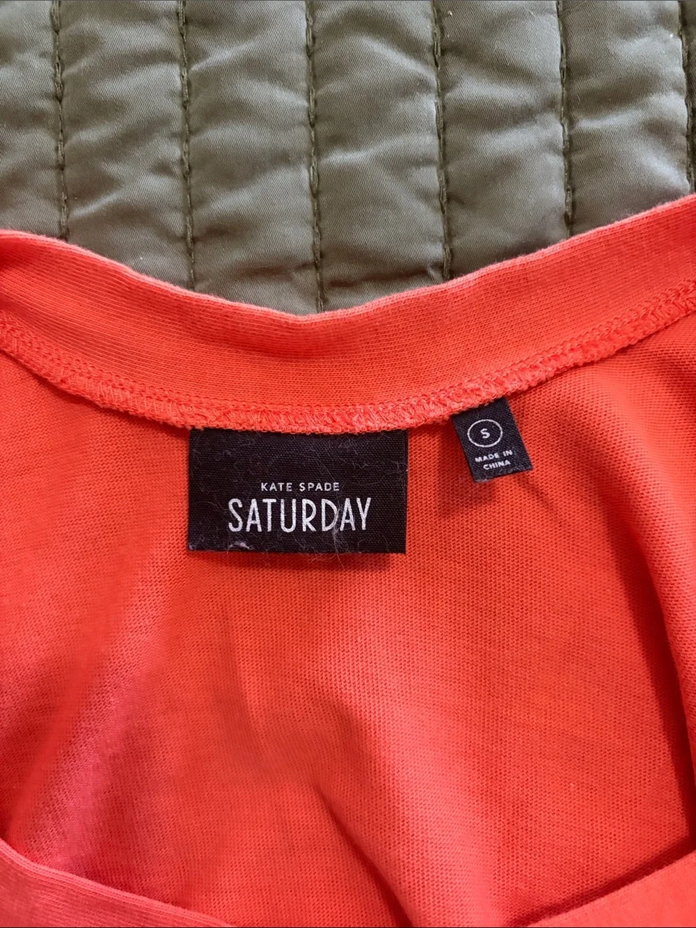 Kate Spade Saturday Coral Pleated Sun Dress